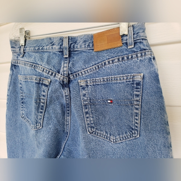 Y2K Tommy Hilfiger Light Blue Straight Leg Jeans!!! - Picture 8 of 12